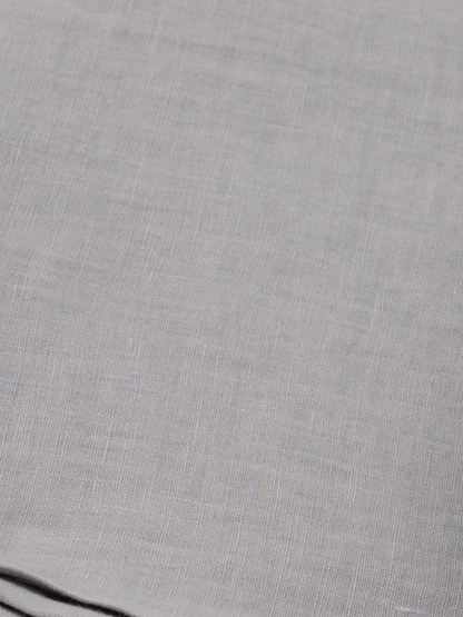 100% flax linen Moonlit Grey fabric swatch – OEKO-TEX Standard 100, soft & natural texture heirloom quality