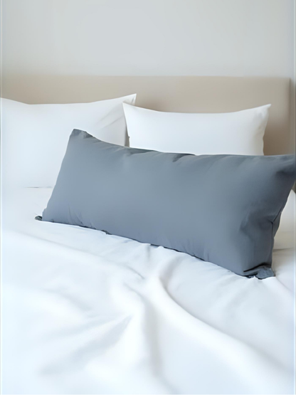 Baltic Blue 100% Flax Linen Zipper Closure Pillowcases