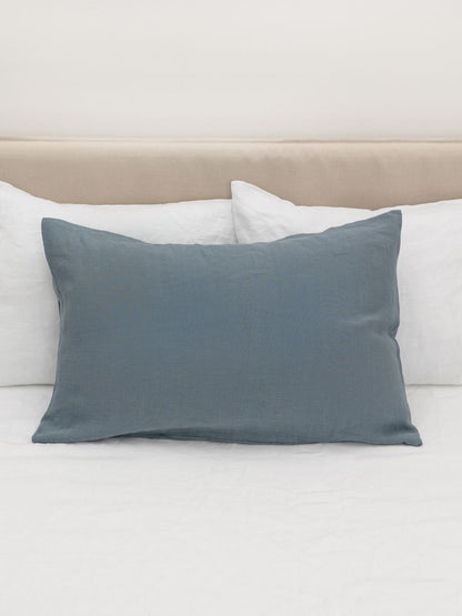 Baltic Blue 100% Flax Linen Duvet Cover Sets