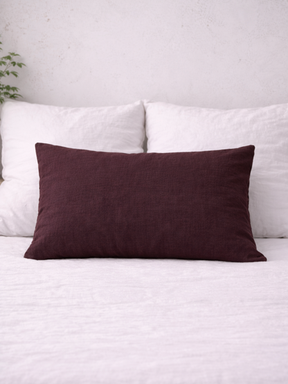 Elderberry Purple 100% Flax Linen Sheet Set