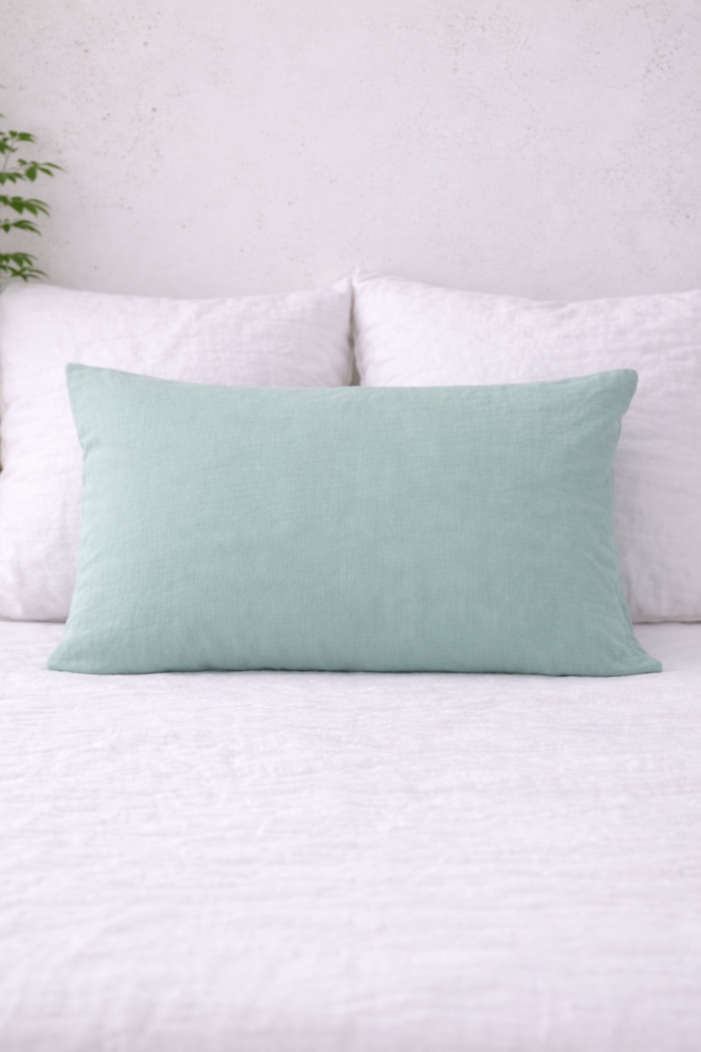 Willow Green 100% Flax Linen Deep Pocket Sheet Set